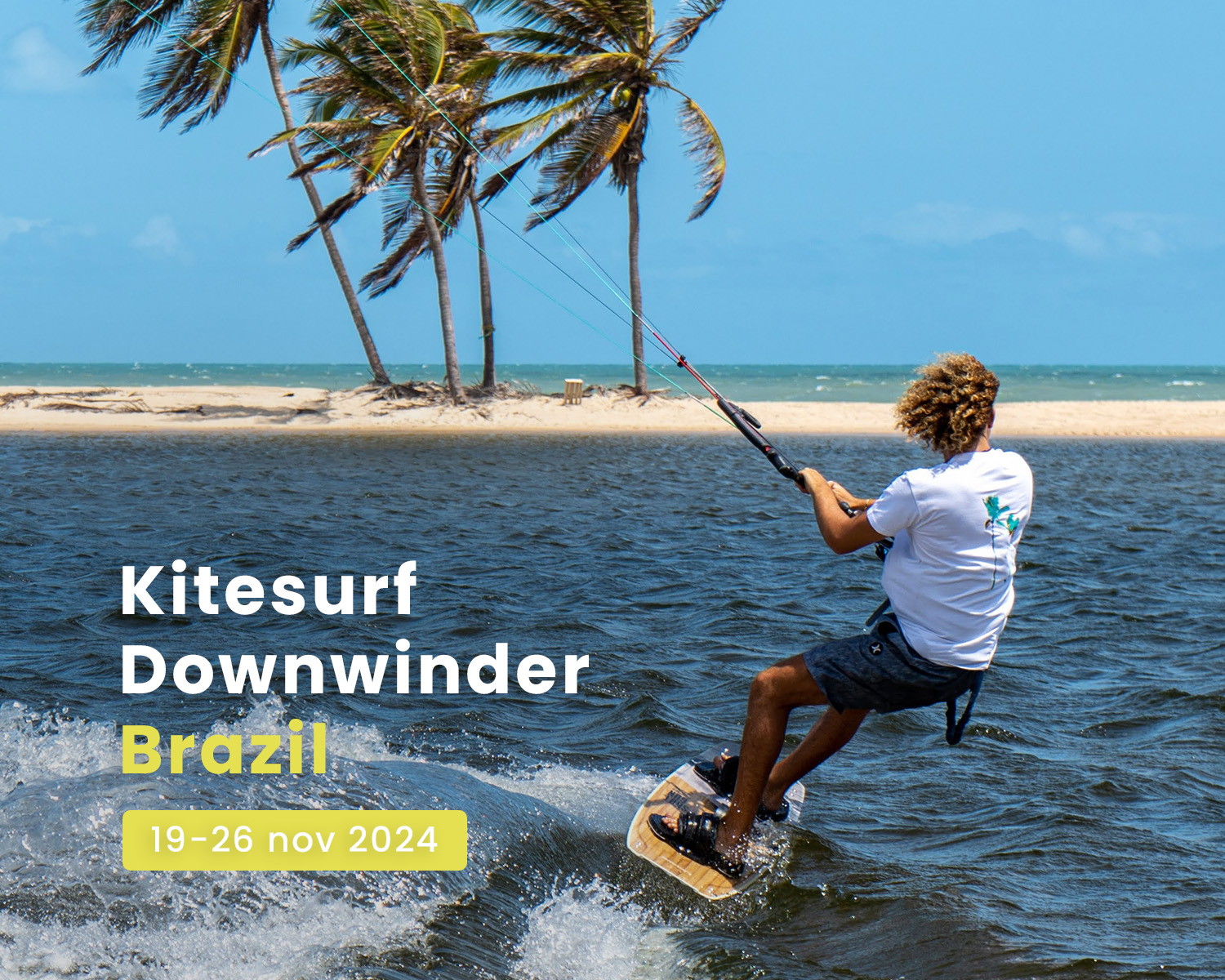 Kitesurf Downwinder Brazilië