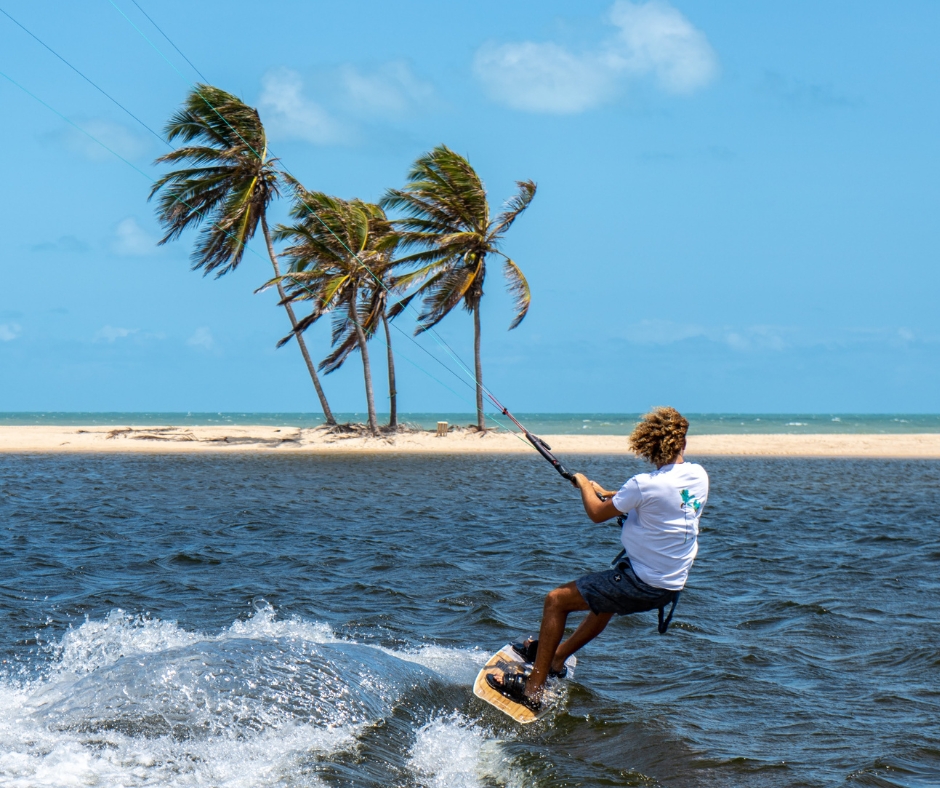 Kitesurf Downwinder Brazilië